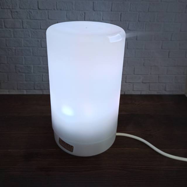 Humidifier ultrasonic led RGB rainbow diffuser pelembab udara aromaterapi atomizing HUMI AJ213 jnp