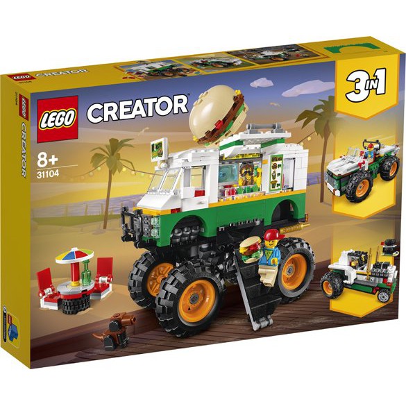 Toys LEGO Monster Burger Truck 31104