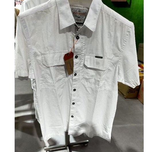 Kemeja pria/ Kemeja Pria lengan pendek/ Kemeja Pria Watchout