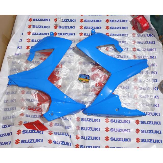 Sayap satria fu facelift biru ori SGP