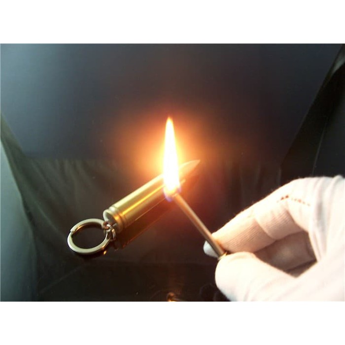 Gantungan Kunci Pematik Api Peluru