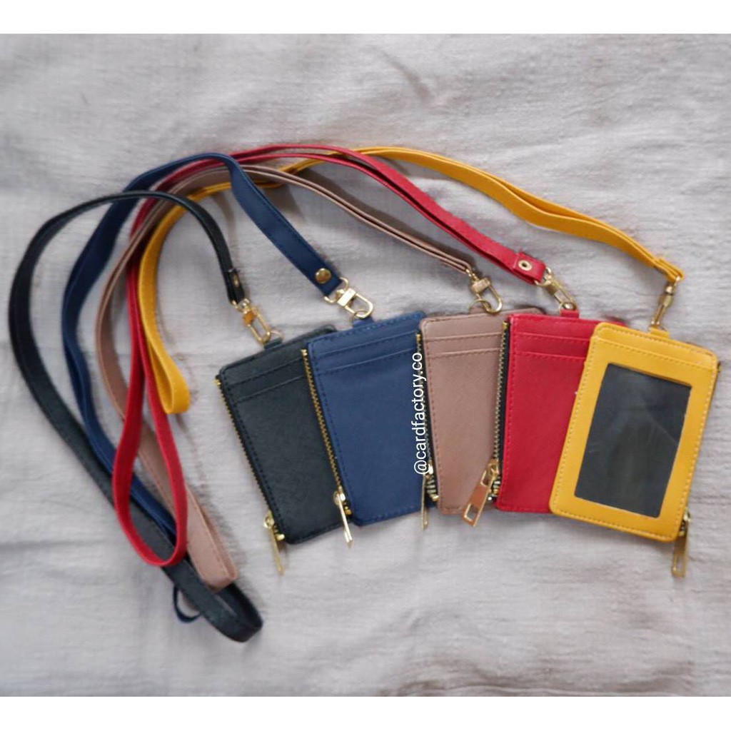 

Carol ID Card Zipper Name Tag Sleting