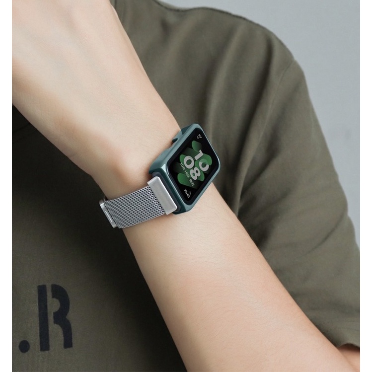 Bumper Case Huawei Band 7 Bumper Case Screen Protector Huawei Band 7 Casing Colors