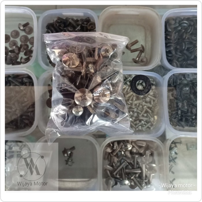 READY baut full body motor supra x 125 / karisma