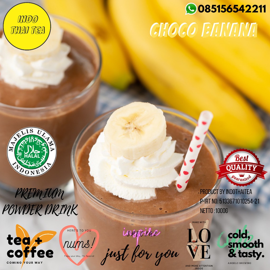

Powder Choco Banana 1kg / Powder Minuman Choco Banana Premium Original