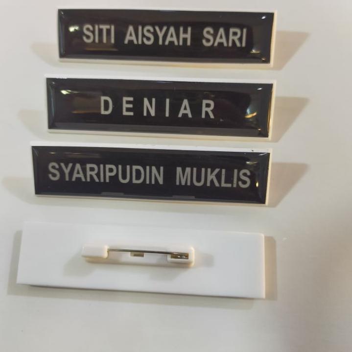 

F⚡ASH SALE Name tag/nama peniti dilapis fiberglass 5.5 sale/SHOPEE MALL/【SHOPEE MALL】/Original/(TERBARU)