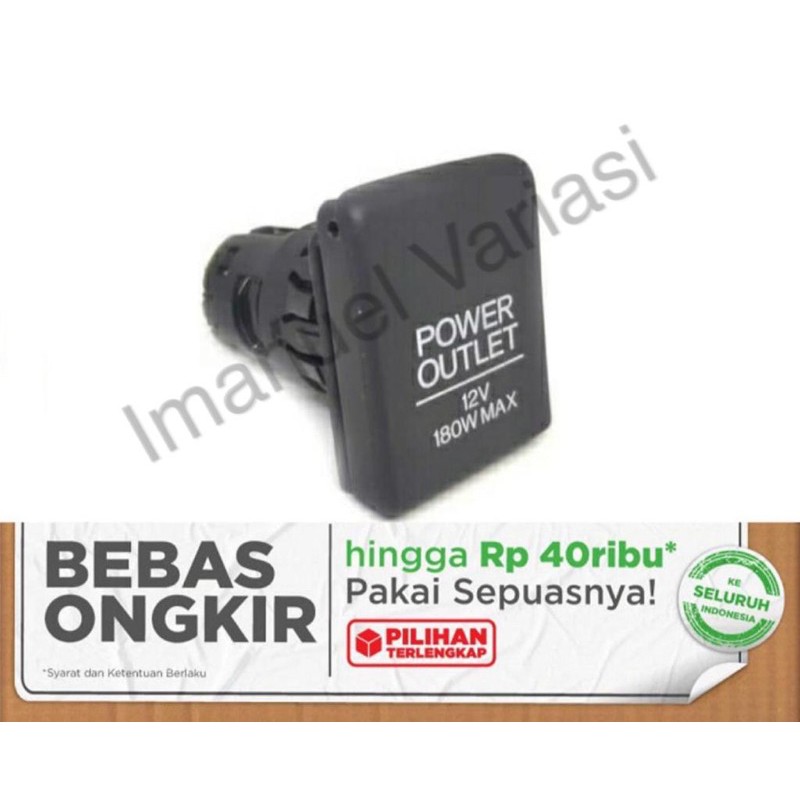 Power Outlet Cassan Soket Lighter Charger Mobil Honda Original  OEM