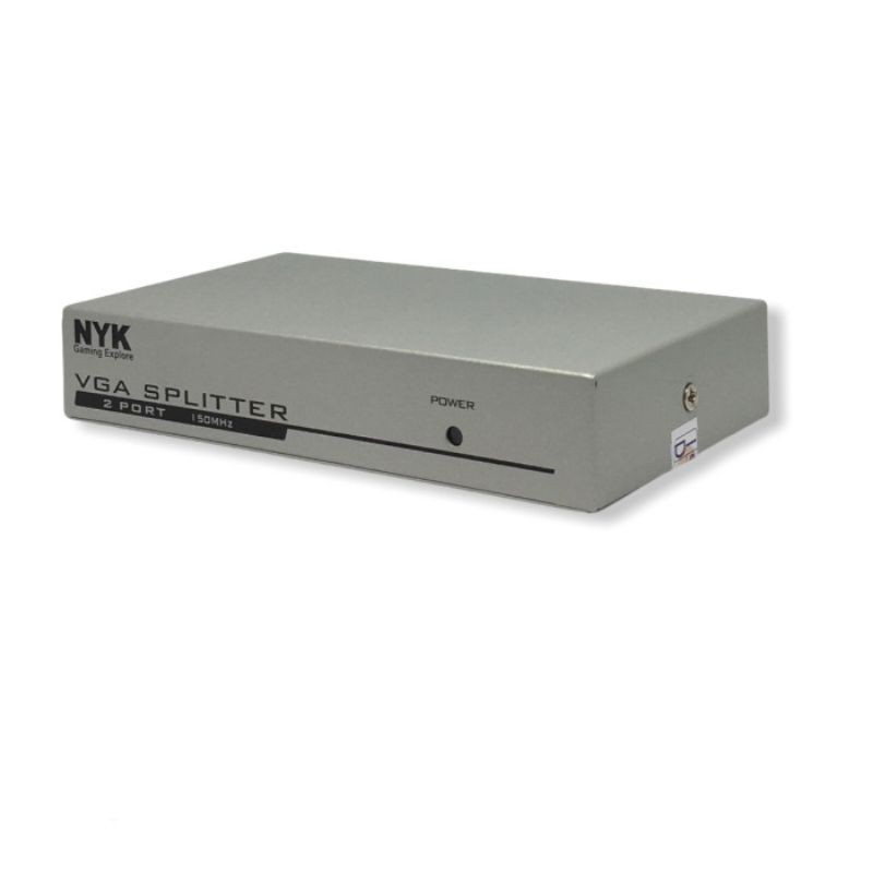 NYK VGA SPLITTER 2 PORT 1 IN 2 OUT PORT BAGUS MURAH [VGA 2PORT SPLITER]