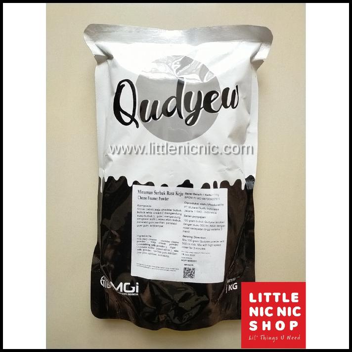 

Qudyew Cheese Foam Powder Minuman Keju Serbuk Rasa