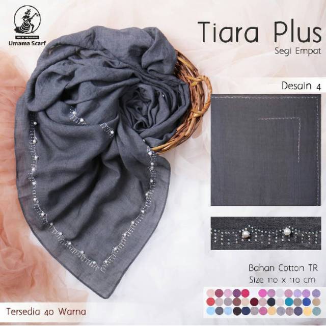 TIARA PLUS | UMAMA SCARF | JILBAB SEGIEMPAT