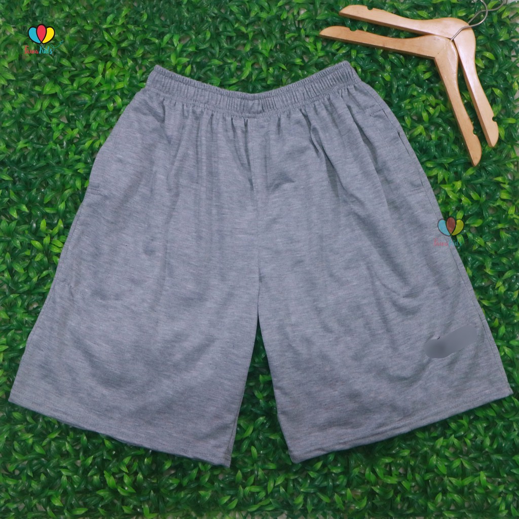 Sport Pants - Celana Dewasa Polos Fit to XL / Boxer Training Santai Olahraga Fitnes Pendek Pria Laki