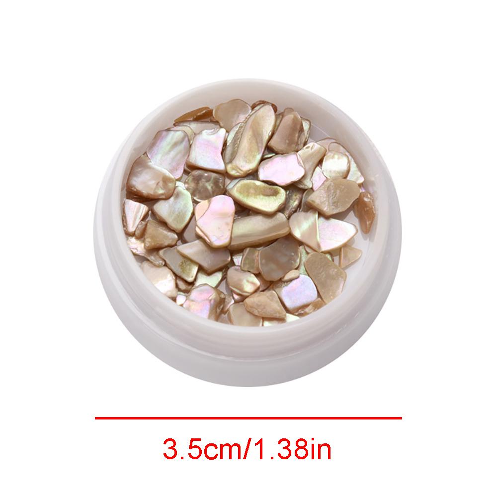 Dekorasi Nail Art Agustina High Quality Perhiasan Kuku Ukuran Campur Alami