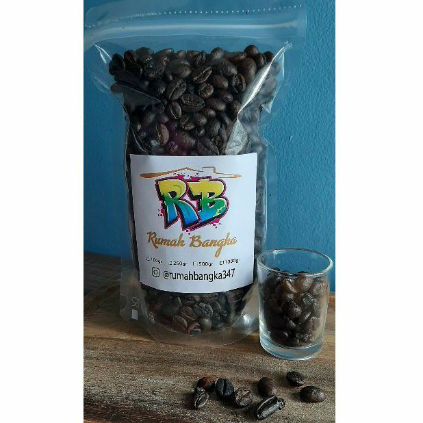 

Biji Kopi Sangrai Bangka 250gram