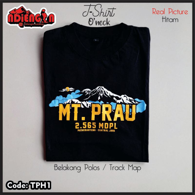 Kaos Pendaki Dewasa Lengan Pendek (Gunung Prau)