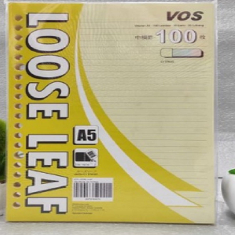 

Gramedia Cirebon - VOS LOOSE LEAF COLOR A5 100 CITRUS
