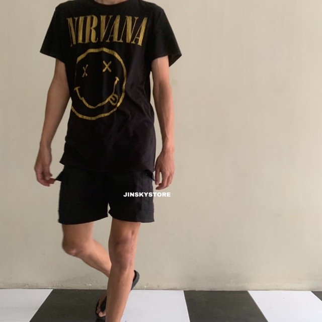 Celana Pendek Pria Boardshort Fashion Kantong Nyaman Santai Kolor Karet Premium Original