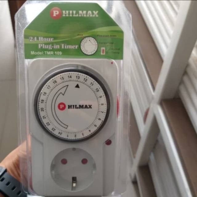 Timer Manual Analog 24 Jam HILMAX