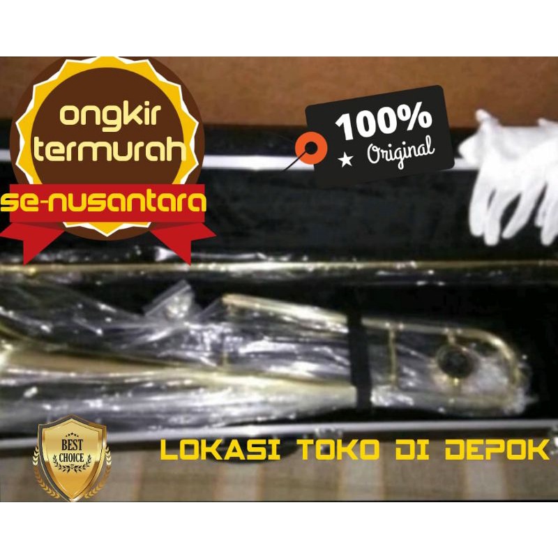 [Ready Stock] Trombone Alto Gold Ostrava Trombone slide (recomended)