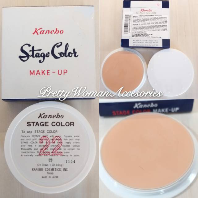 Bedak Kanebo Stage Color Ori Jepang Preloved