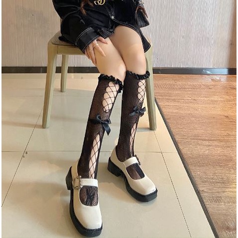 LS-18 Kaos Kaki Socks Stoking LOLITHA GOTHIC JALA PITA