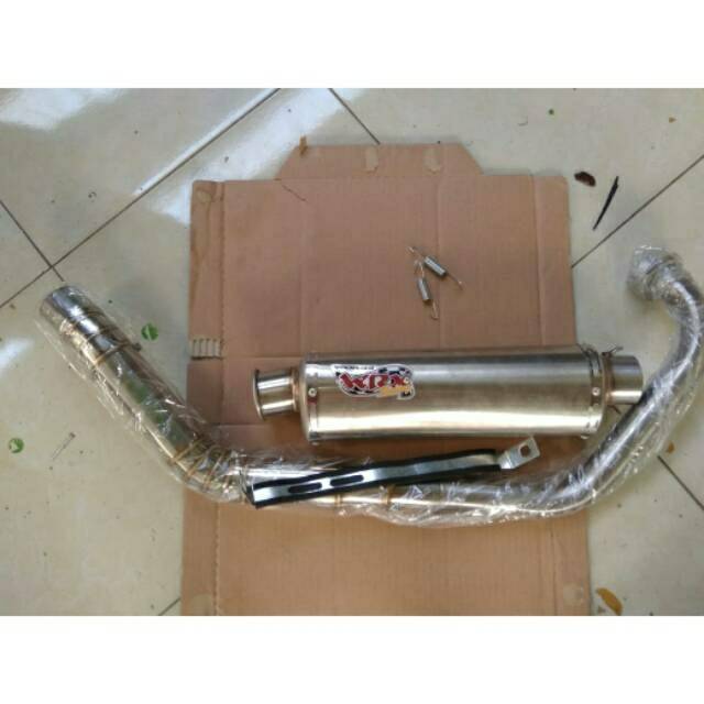 Knalpot wrx oval vixion fu mx sonic cb150r r15 byison verza tiger