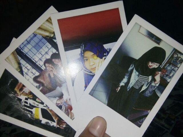 Craftpedia Cetak Polaroid 3 Bentuk (potrait, Square, Landscape)