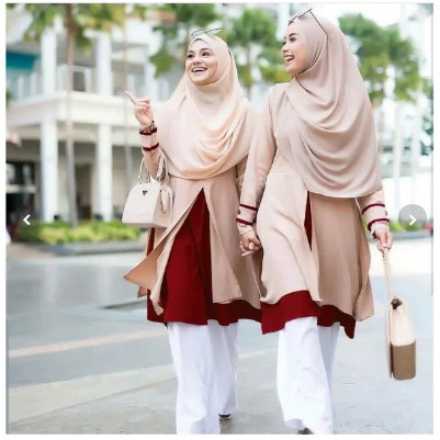 Atasan Muslim Terlaris Yola Tunik Raline Tunik Jamila Tunik