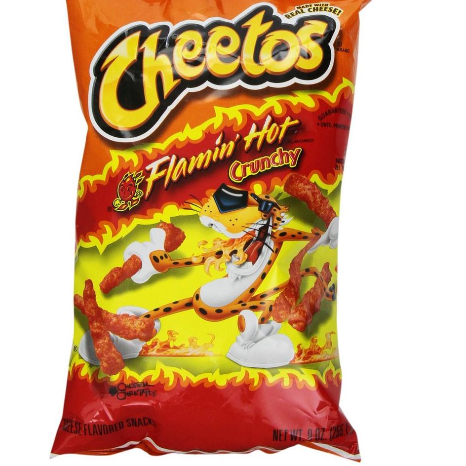 

8L CHEETOS FLAMIN HOT CRUNCHY 227Gr USA ¢➲ (Terbaru)