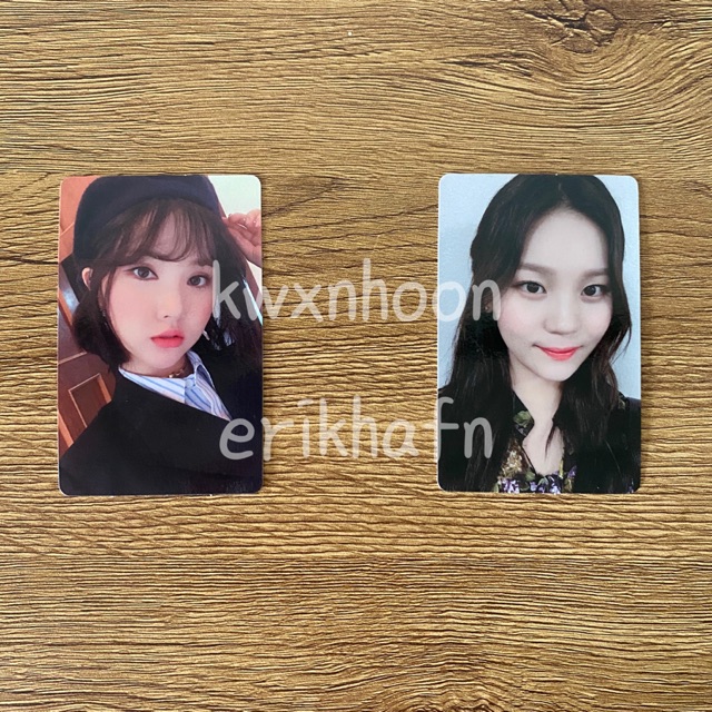 Photocard GFRIEND Eunha Umji Time for the Moon Night