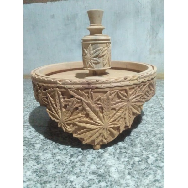 tebok lovebird ukir ganja