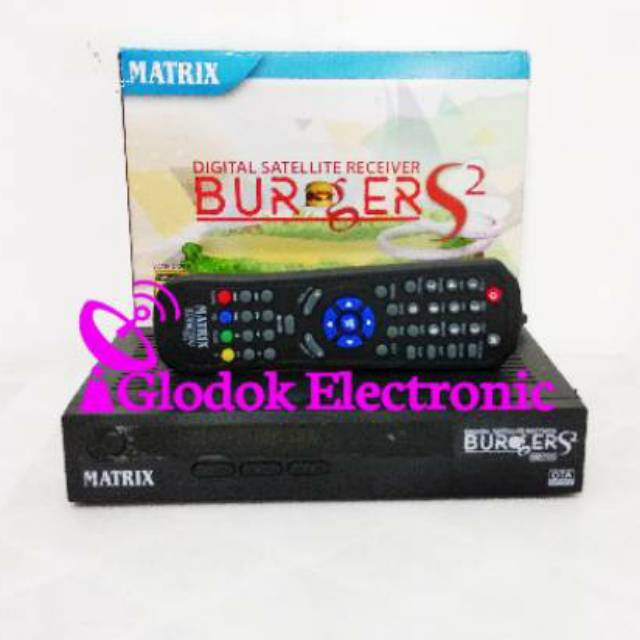 RECEIVER PARABOLA BURGER S2 K5S DIGITAL SATELITE RECEIVER MATRIX DVB-S2 HD PVR