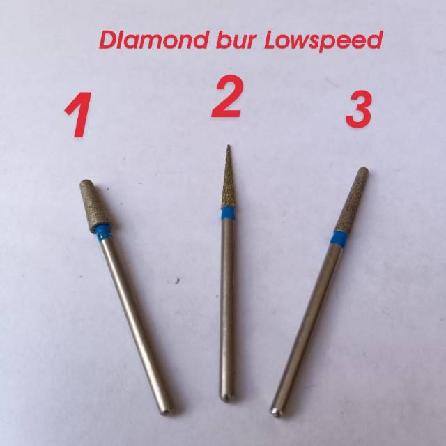 Diamond bur lowspeed