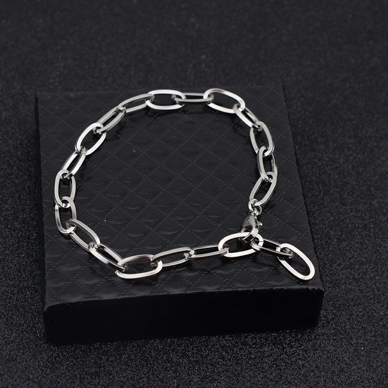 Gelang Silver Gaya Korea Untuk Pria Dan Wanita