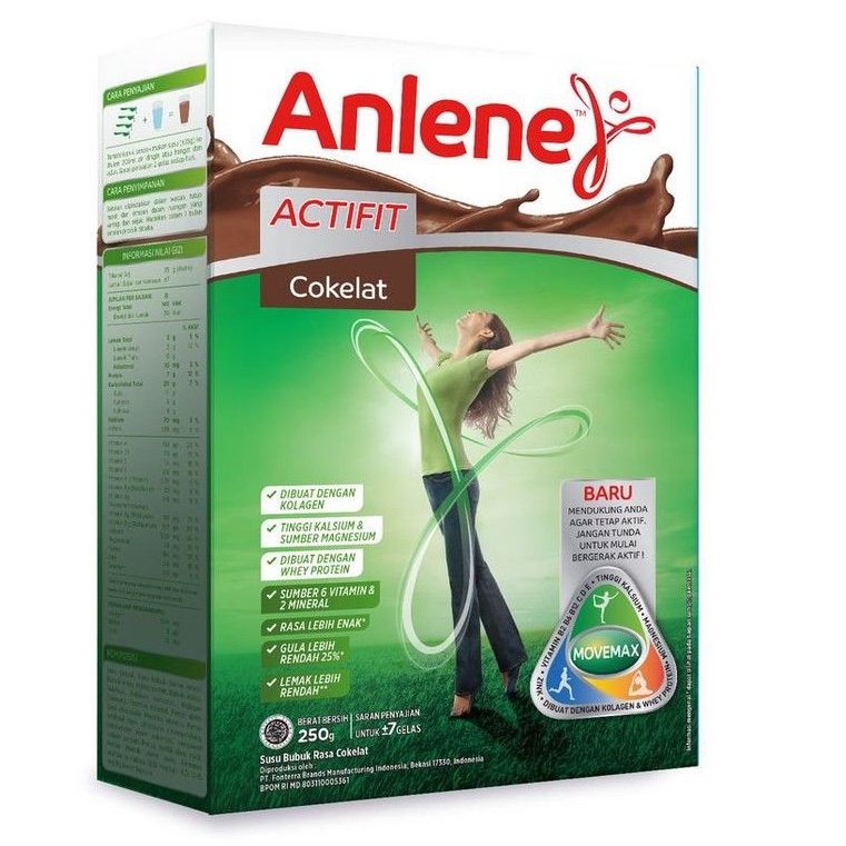 

Anlene ACTIVIT COKLAT 250g