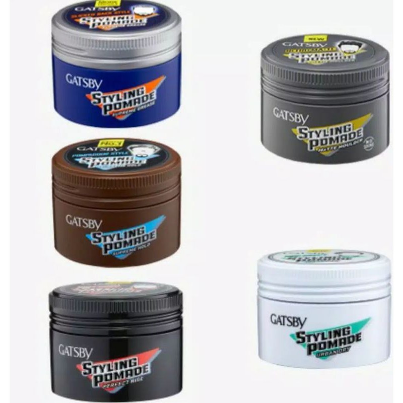 gatsby styling pomade besar dan kecil