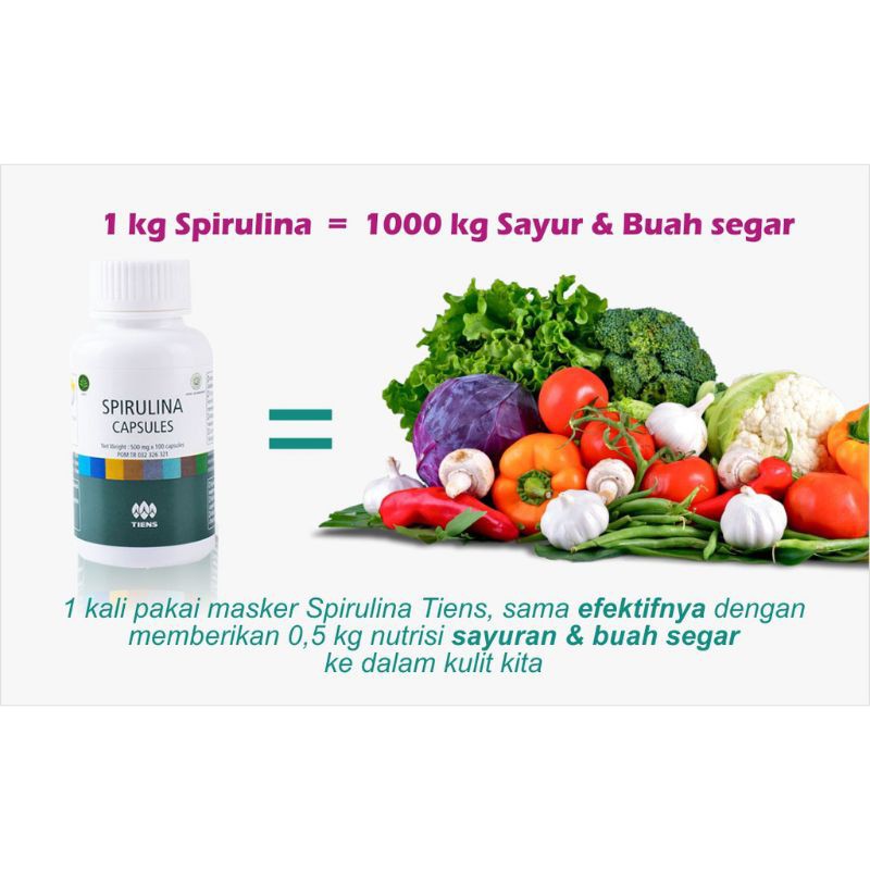 SPIRULINA TIENS ORIGINAL