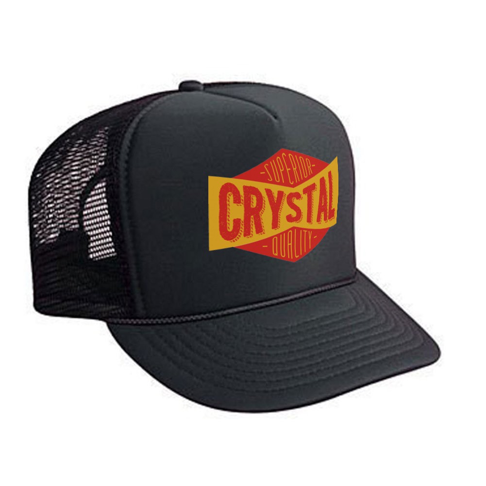 Trucker Hat Crystal Vintage