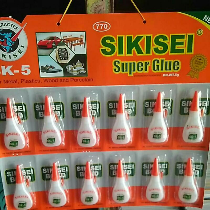 

lem super glue sikisei netto 12g