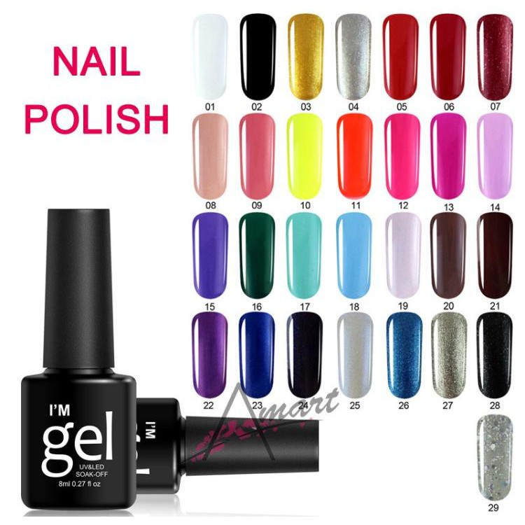 Kutek Gel Im Gel Nail Polish UV LED 7ml best seller