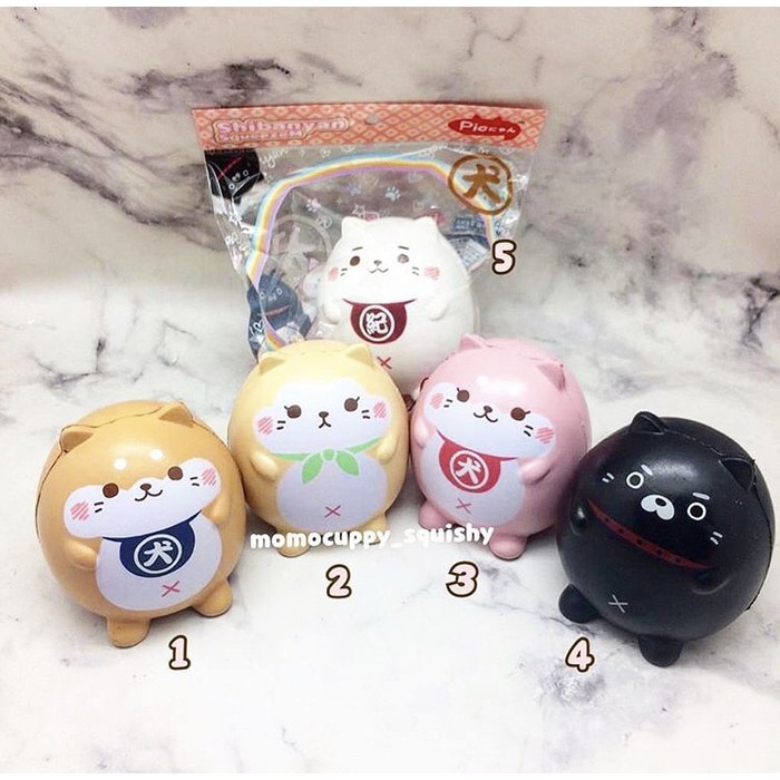 SQUISHY LICENSED shibanyan medium mascot by picnic ORI JEPANG