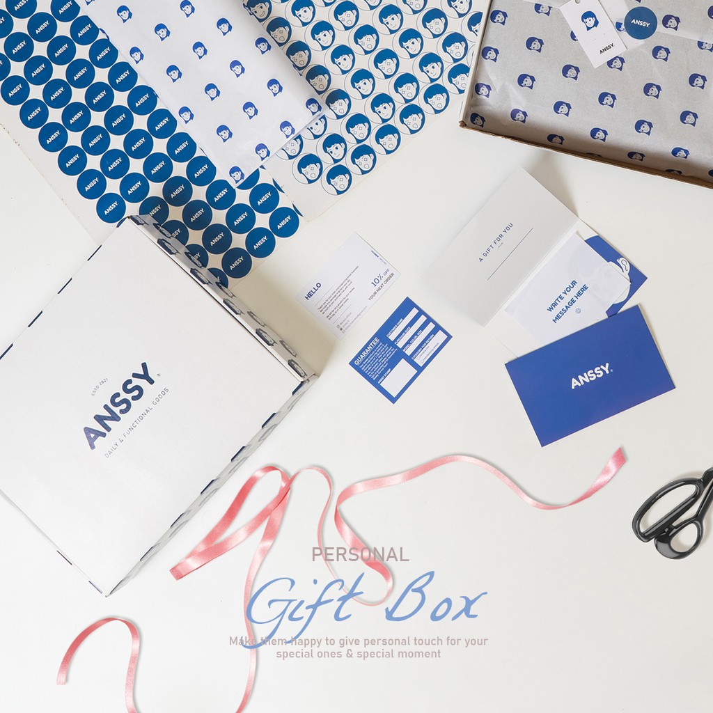 ANSSY - Personal Gift Box - Packaging Box Tambahan