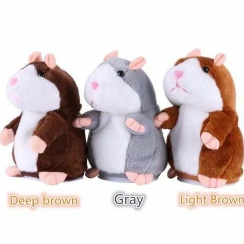 Boneka Hamster Talking Toy Hamster Lucu Bisa Bicara Ngomong