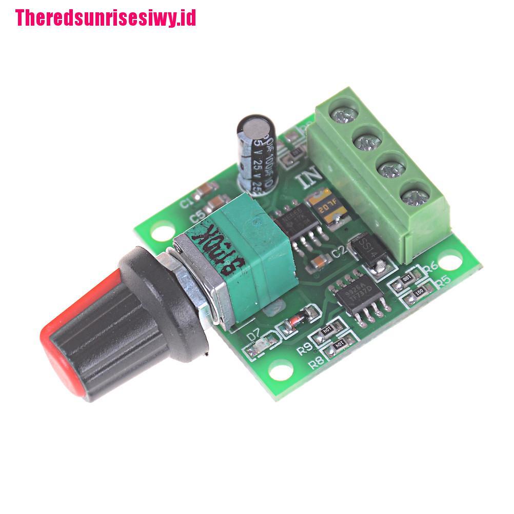 【Theredsunrisesiwy.id】1.8V 3V 5V 6V 12V 2A Low Voltage Motor Speed Controller PWM 1803B M216