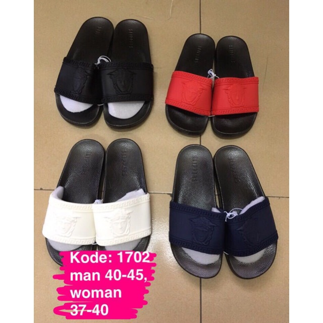 SLIPPERS VERSACE / SANDAL VERSACE KARET