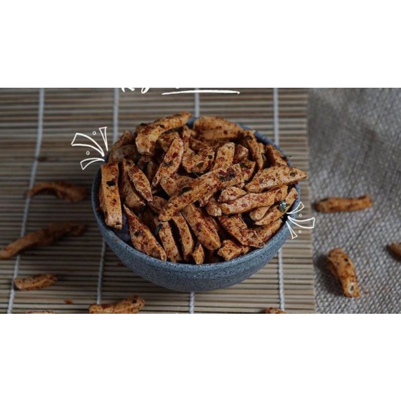 

Basreng pedas daun jeruk (100 gram)