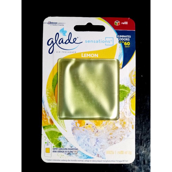 GLADE PENGHARUM REFFIL MOBIL DAN RUANGAN 8gr 100% ORIGINAL (BUKAN BARANG RIJEK)