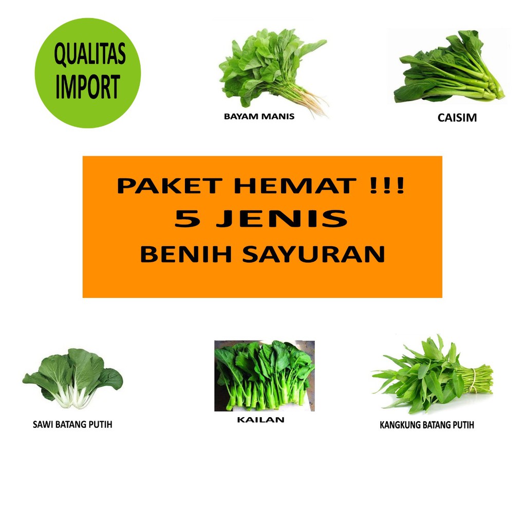 Benih,Biji,Bibit,Sayuran Organik dan Hidroponik Konvensional