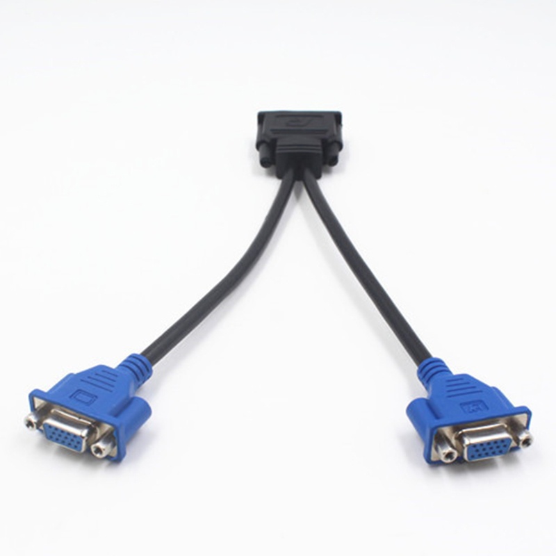 Kabel Adapter Kartu Video btsg DMS-59 Pin to 2sekat VGA Kompatibilitas Bagus