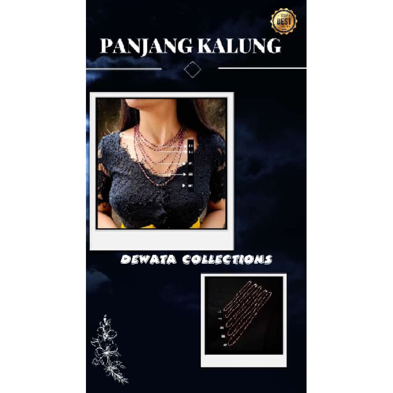 Kalung Tali Tridatu Perak 925S/Kalung Asli Bali