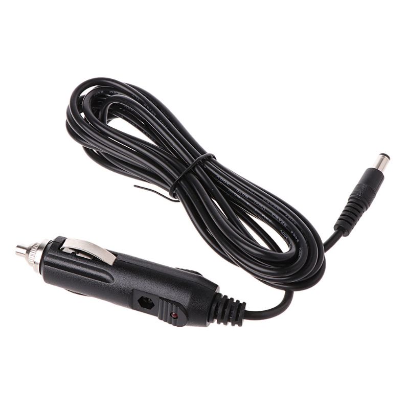 VIVI   New 3M 12V DC 5.5mm x 2.1mm Car Cigarette Lighter Power Plug Cord Adapter Cable